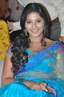 Anjali Saree Photos at SVSC